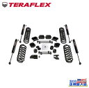 【TERA-FLEX(テラフレックス)正規品】3.5インチ コイルスプリング リフトアップキット 一台分・ショック付きJeep Wrangler ジープ ラングラー JL 4ドア用2018年~現行