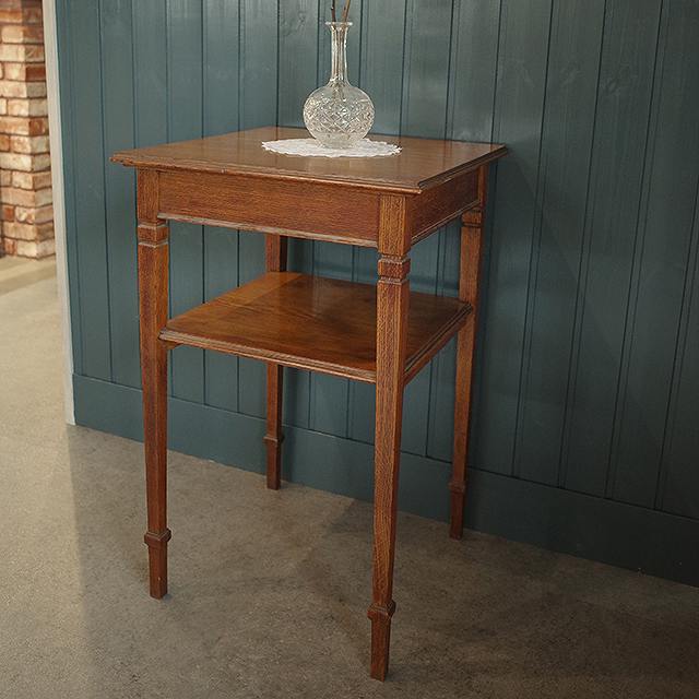 コンソールテーブル アンティーク ヴィンテージ イギリス 英国 家具 ビンテージ レトロ クラシック ヨーロッパ ヴィンテージ リビング おしゃれ 輸入家具 玄関 リビング 花台 オーク 直輸入 せまい廊下 せまい玄関