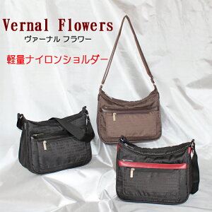 ＼送料無料／【Vernal　Flowers】ヴァーナル フラワー ショルダーバッグ 斜めかけバッグ ...