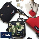 ＼送料無料／FILA フィラ FL112 2つ折り財布 ラウンドファスナーウォレット 折財布 スタッズシリーズ Studs Series 子供財布 キッズウォレット ブラック レッド カモフラ