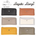 財布 Legato Largo レガートラルゴ うすいサイフ 長財布 軽量 軽い 薄い かわいい LJ-P3002 レディース
