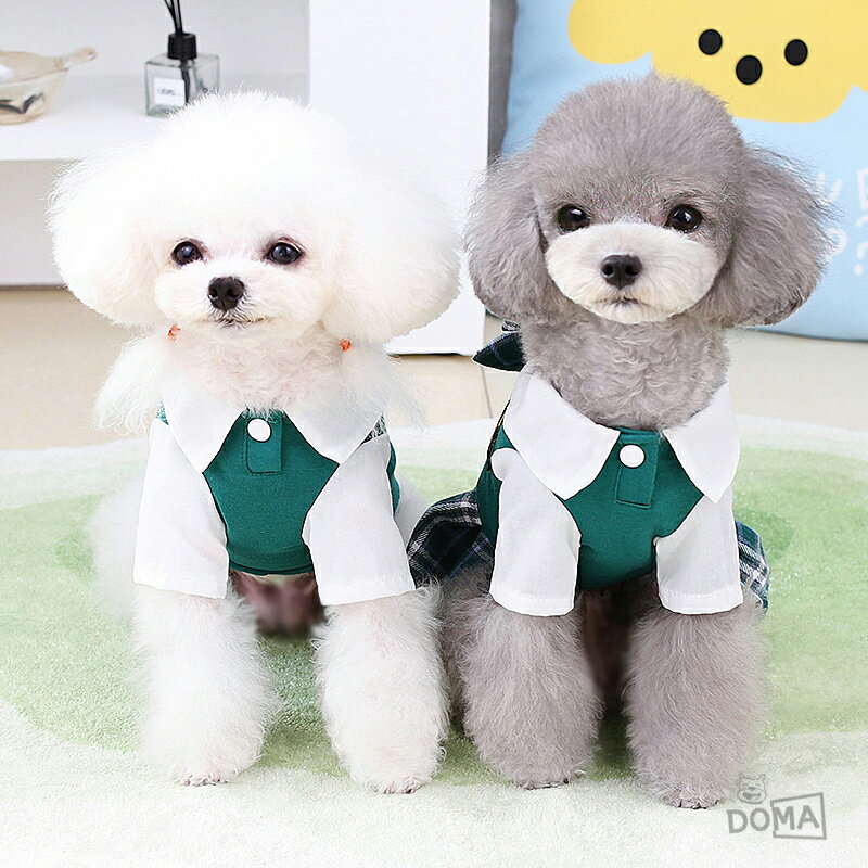 犬服 セーラー服 フリフリスカート ワンピース シャツ ペットウェア イヌ ネコ 人気 ペット用品 お出かけ お散歩 ワンちゃん服 制服 犬洋服 春服 かわいい おしゃれ 韓国風