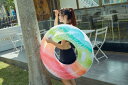 夏祭り 浮き輪 フロート 浮き輪 浮き輪 海 プール 浮き輪 可愛い おもしろい 海 プール おもちゃ 人気の浮き輪 海水浴 水着 子供 大人 虹 rainbow プレゼント 空気入れ ナイトプール 海外旅行 ハンドル付き