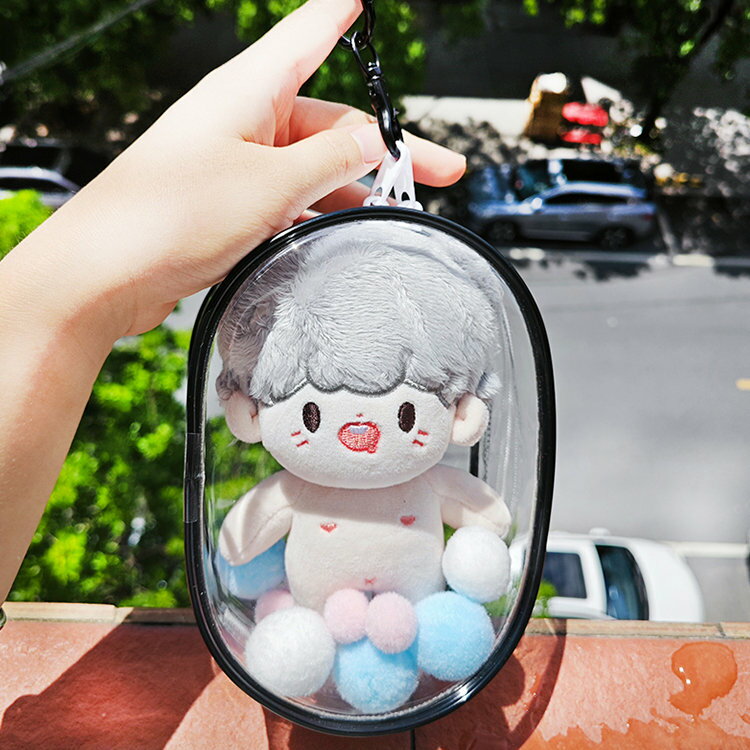 3個セット 痛バ クリアバッグ ぬいぐるみを入れ 痛バッグ 透明 ポーチ 推し活 バッグ 小さい 小さめ ミニバッグ ミニ クリア オタク オシャレ おしゃれ ...