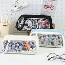 推し筆箱 痛 ペンケース 筆箱 推し 痛ペンケース 痛バ 痛バッグ 缶バッジ入れ クリア 透明窓 大容量 多機能 子供 小学生 中学生 高校生 大学生 学生 大...