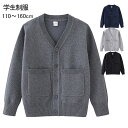 スクールカーディガン レディース メンズ 男女兼用 キッズ 子供 ニットカーディガン カーディガン ニット セーター Vネック 学生服 学生制服 スクール 無地...