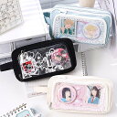 【プレゼントとして最高!】推し筆箱 ペンケース 大容量 多機能 筆箱 子供 小学生 中学生 高校生 大学生 学生 社会人 大人 缶バッチおしゃれ シンプル スク...