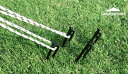 ★CAMPING MOON★キャンピングムーン★鋼ブラックペグ★30cm★T-30★機械構造用炭素鋼S45C製★1本400円★ばら売り★スチール製★テントペグ★...