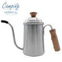 ★HOMFUL★ヴィンテージ ステンレス コーヒードリップポット★650ml★アウトドアケトル★キャンピングケトル★直火 IH対応★やかん★アウトドアクッカー★ステンレスケトル★コーヒポット★ドリップケトル★送料無料★NEW★ その1