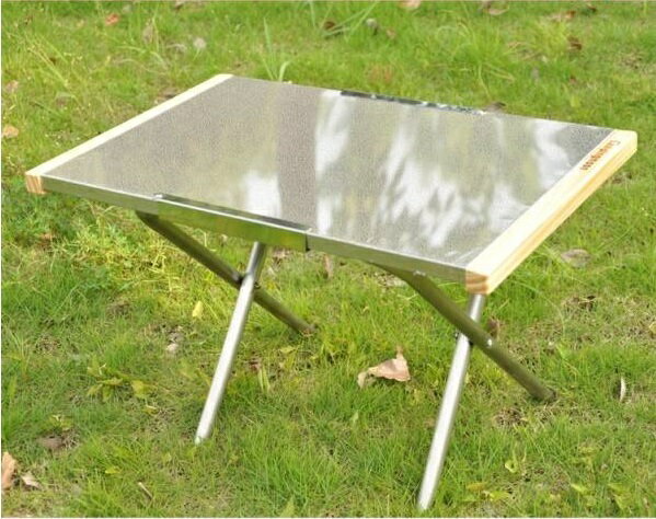 CAMPINGMOON キャンピングムーン ステンレストップテーブル 焚火テーブル 焚き火テーブル ステンレステーブル バーベキューテーブル 収納ケース付き 送料無料通販格安セール情報 楽天 通販
