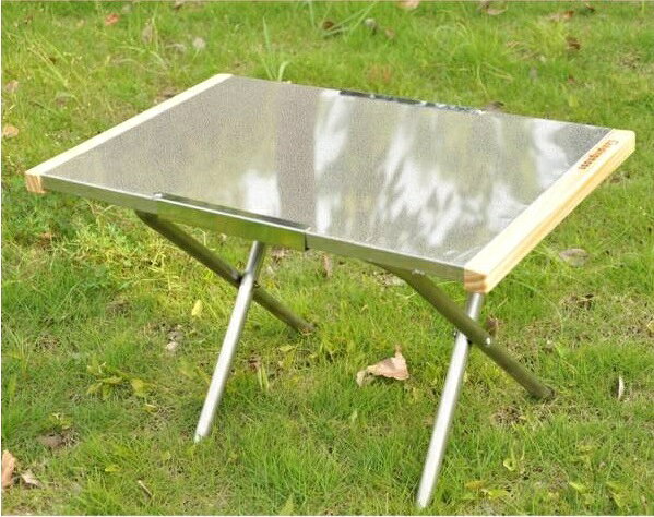 CAMPINGMOON キャンピングムーン ステンレストップテーブル 焚火テーブル 焚き火テーブル ステンレステーブル バーベキューテーブル 収納ケース付き 送料無料通販格安セール情報 楽天 通販