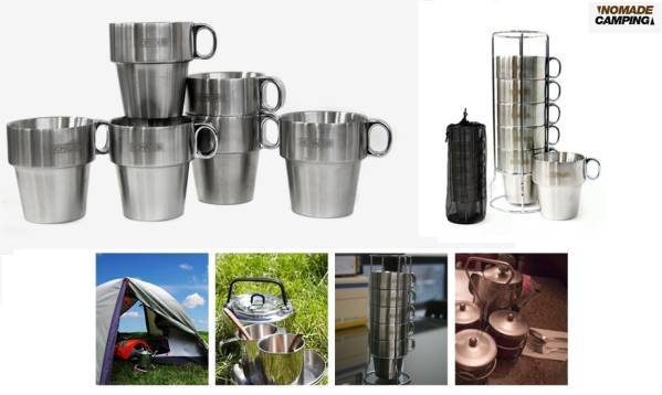 ★NOMADE NEWステンレス ダブルウォール★MAG6P★BAG STAND付★通販格安セール情報 楽天 通販