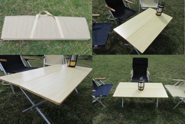 ★ワンアクション ローテーブル★Lサイズ★ロースタイルキャンプ★竹テーブル★通販格安セール情報 楽天 通販