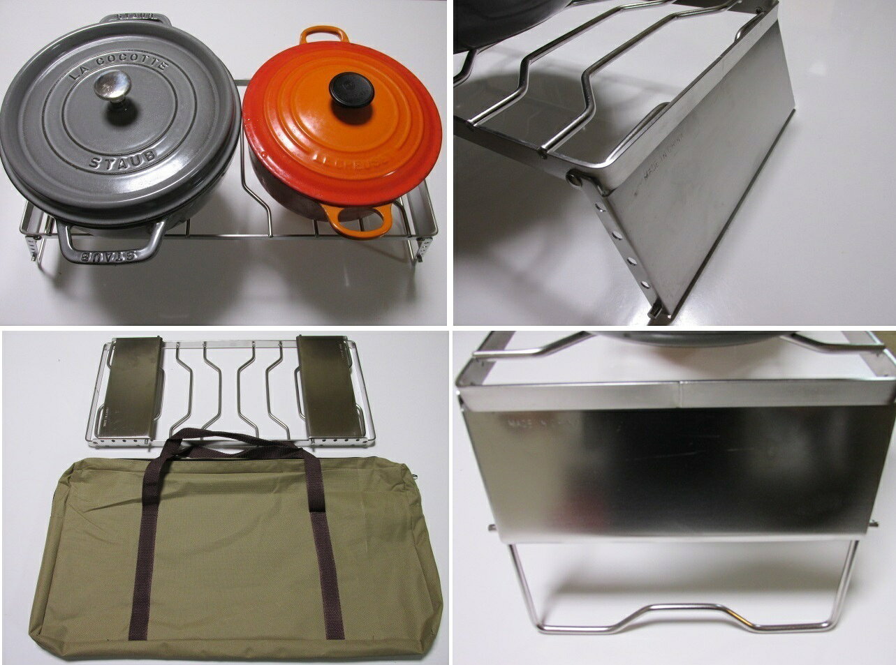 ★CHANODUG OUTDOOR★風防付ビッグクッカースタンド★6段階高さ調整付★収納バッグ付★大型ゴトク★通販格安セール情報 楽天 通販