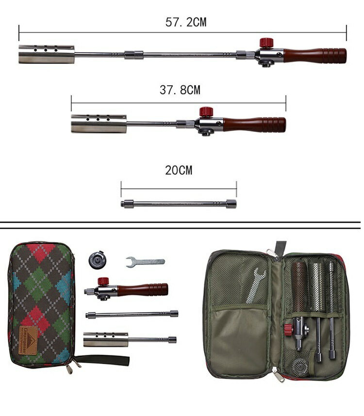 ★CAMPING MOON★ファイヤーマン★ギガパワー2WAYトーチ★OD缶からCD缶変換アダプター付★収納ケース付★送料無料★通販格安セール情報 楽天 通販