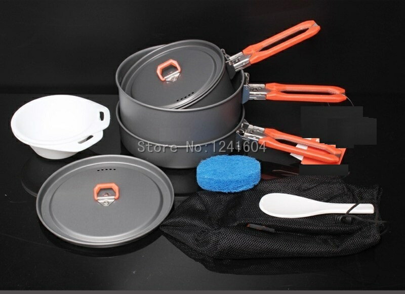 ★COOKING SET★10点クッカー★キャンプクッカー★鍋セット★調理器具★アウトドアクッカー★ツーリングキャンプ★ソロキャンプ★MK-3★