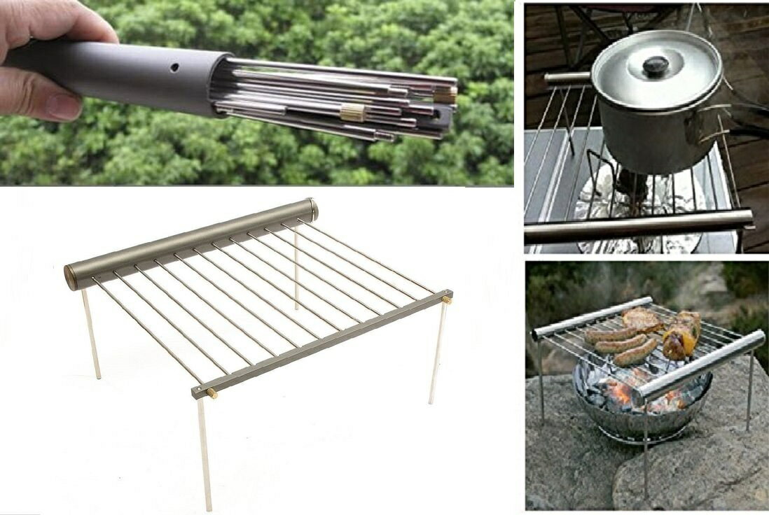 ★MINI GRILL★ミニグリル★ポータブルBBQグリルスタンド★ストーブスタンド★グリルスタンド★筒収納★通販格安セール情報 楽天 通販