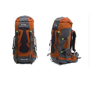 ★CHANODUG OUTDOOR★大容量60L★バックパック★キャンピングバッグ★トレッキングバッグ★登山リュック★アウトドアリュックサック★イエロー・ブルー・レッド★デイバック★防水★