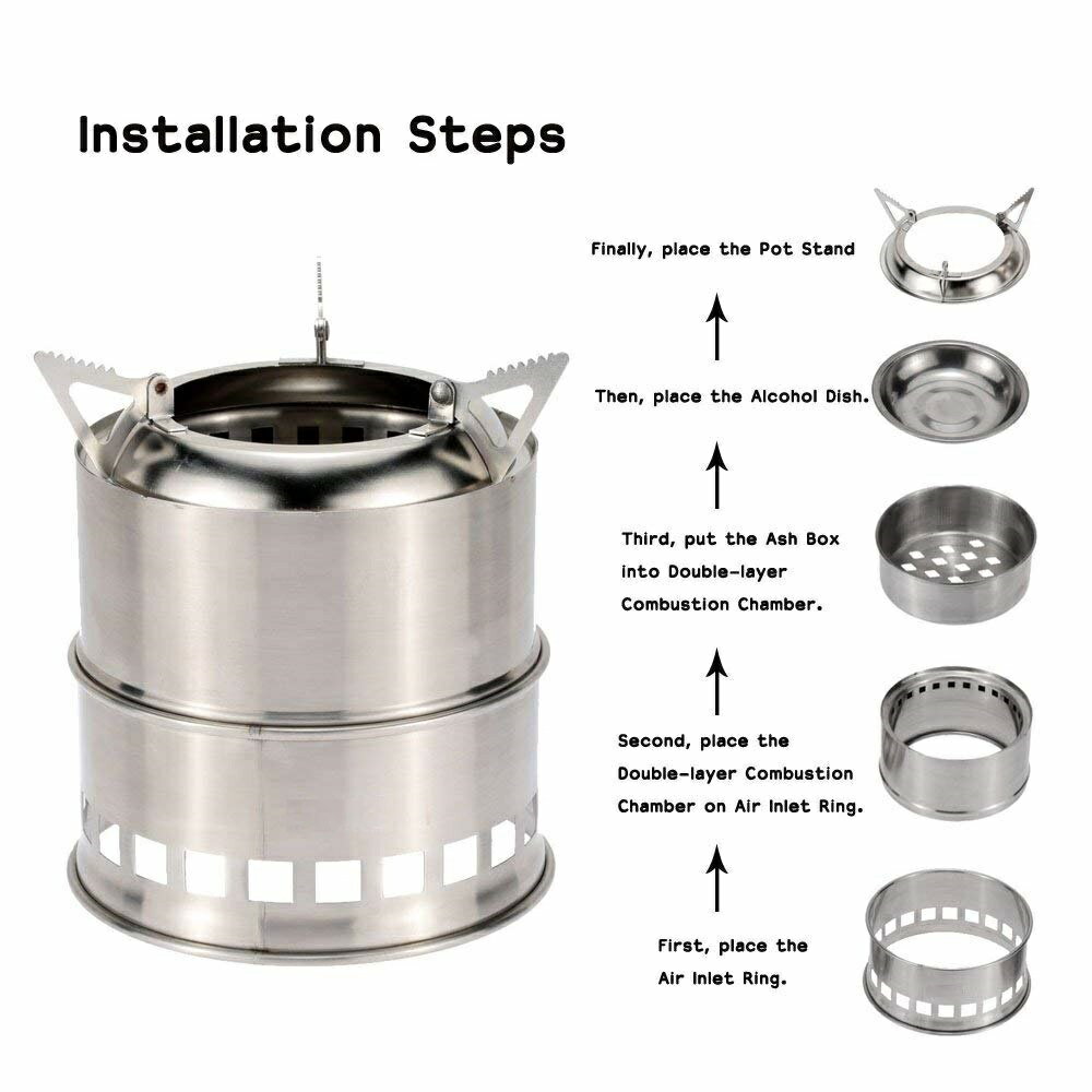 ★ナチュラル★ネイチャーウッドストーブ★収納袋付★ツーリングキャンプ★コンパクトストーブ★シングルストーブ★通販格安セール情報 楽天 通販