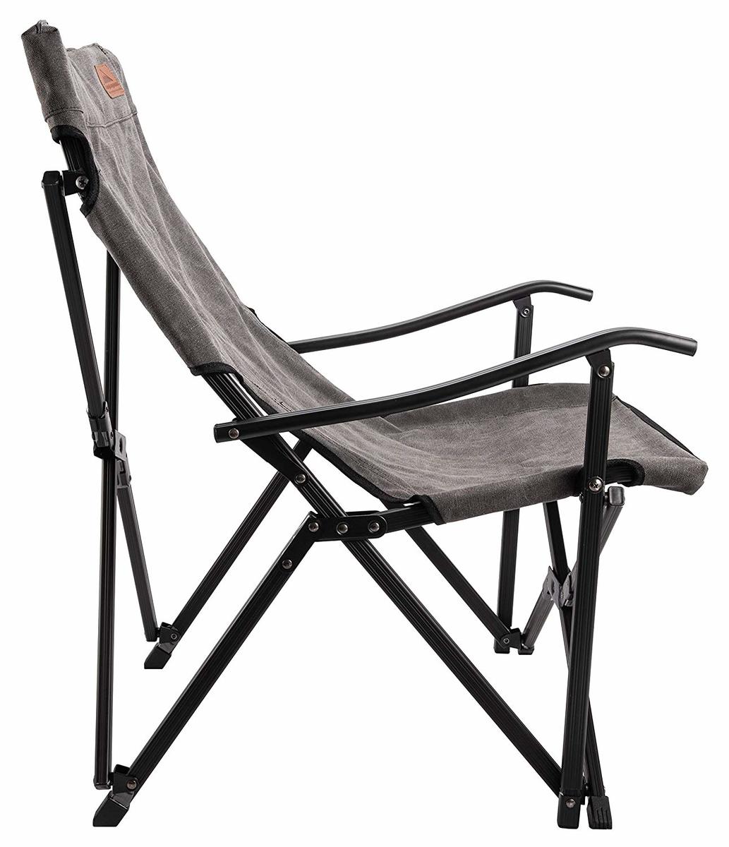 ★CAMPING MOON★プレミアムコットンローチェア★キャンピングムーン★折畳チェア★アウトドア★キャンプ★グレー★グランピング★通販格安セール情報 楽天 通販