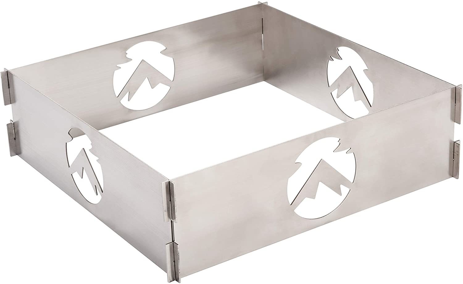 CAMPING MOON キャンピングムーン 焚き火サークルプレート Lサイズ ステンレス ファイヤープレート ケース付 TKB-405 送料無料通販格安セール情報 楽天 通販