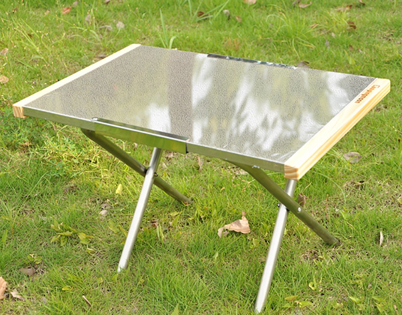 CAMPINGMOON キャンピングムーン ステンレストップテーブル 焚火テーブル 焚き火テーブル ステンレステーブル バーベキューテーブル 収納ケース付き 送料無料通販格安セール情報 楽天 通販