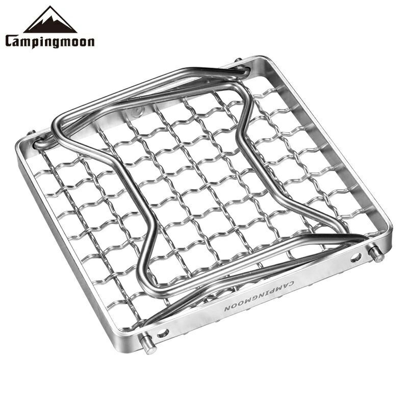 CAMPING MOON キャンピングムーン ミニグリルスタンド ミニマルチスタンド ミニ五徳 ミニバーナースタンド ステンレス製 ケース付 MS1011 送料無料通販格安セール情報 楽天 通販