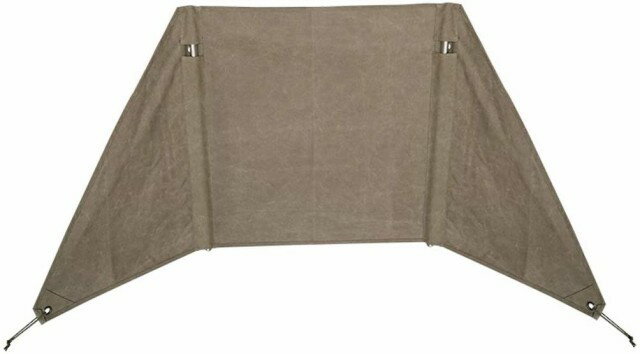 CAMPING MOON キャンピングムーン 焚火リフレクター 風よけ コットン風防 陣幕 帆布製 収納ケース付 カーキ色 B-660通販格安セール情報 楽天 通販
