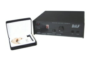 吃音改善をサポート スムーズなしゃべりを促す 発話リード装置 DAF+フルーエント・スピーカー 耳かけ式 セット 1