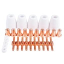 プラズマ切断機用 消耗品 ノズル チップ PT-31/LG40トーチ用 40A 50AエアプラズマとCUT40 CUT50 CT416 CT520スーパー20...