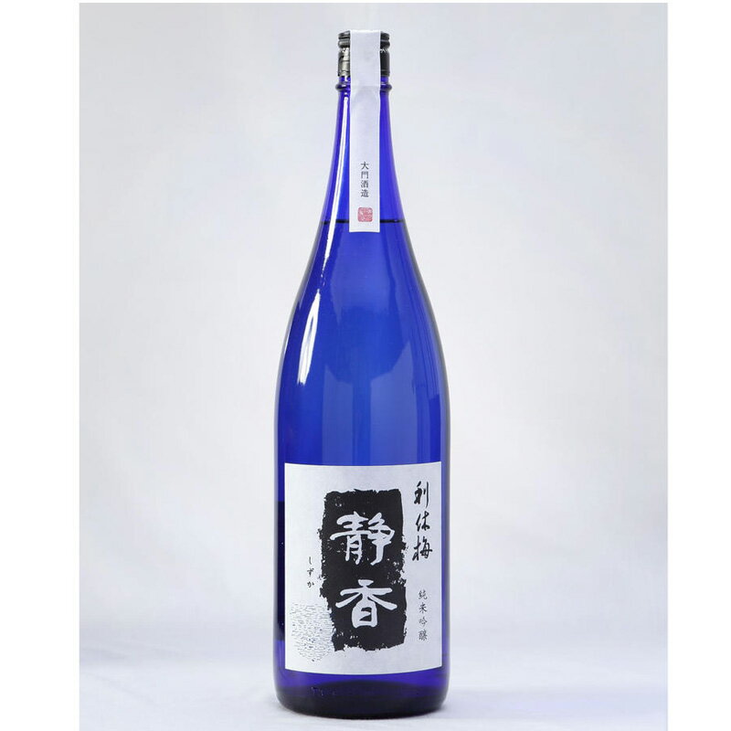 利休梅 静香 純米吟醸 1800ml ［大門酒造 だいもん しずか 大阪 日本酒 純米吟醸酒 1.8L瓶 ］のサムネイル