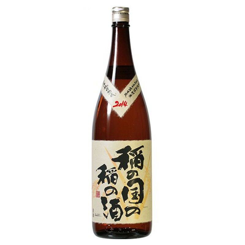 長龍 稲の国の稲の酒 特別純米酒 1.8L ［日本酒 奈良 広陵蔵 1800ml 瓶］
