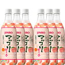 楽天DON online shop 楽天市場店【送料無料】眞露 マッコリ ピーチ ペット 750ml×6本【韓国 ジンロ 女性大人気 女子会 リラックス タイム 家飲み】