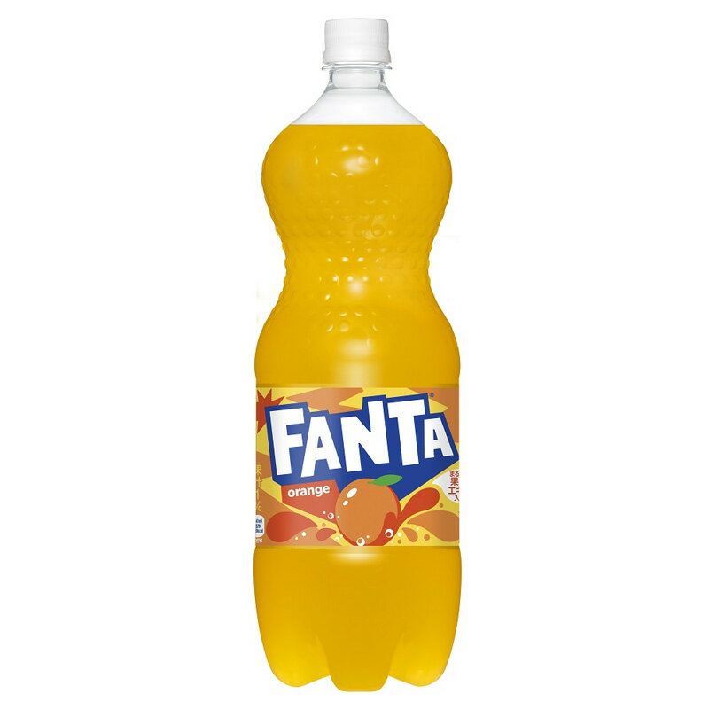ファンタオレンジ 1.5LPETの2ケース（12本）セットです。メーカーより直接、送料無料でお届けいたします。