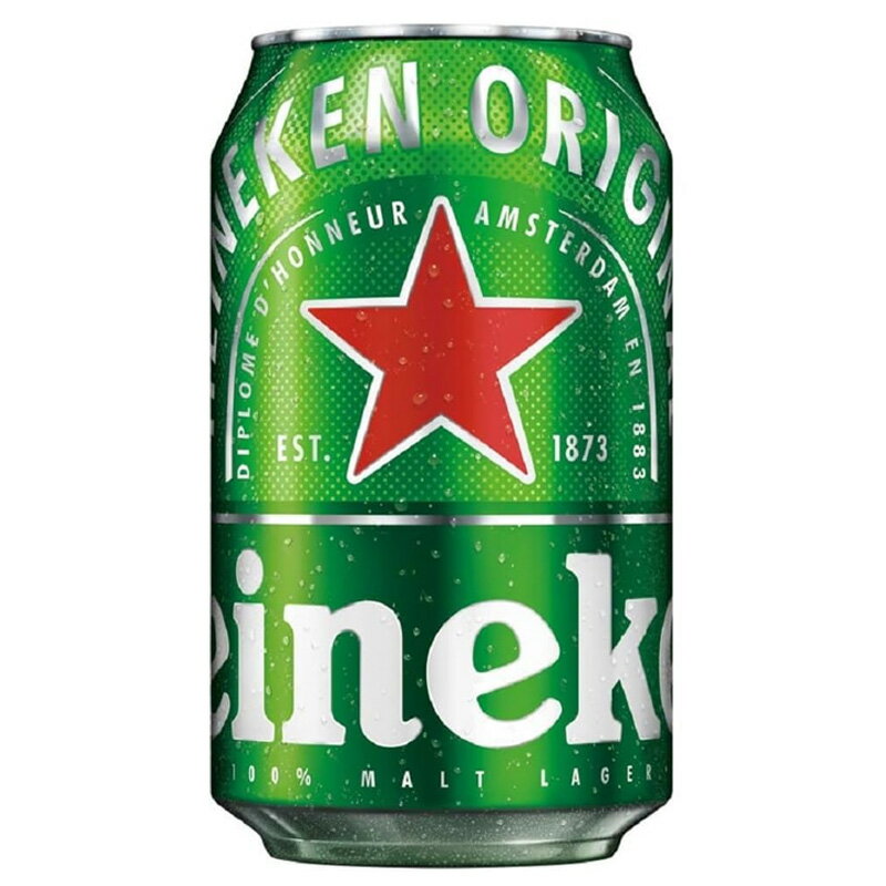 ハイネケン Heineken 350ml 缶（1ケース/24缶入り）2ケースまで1個口