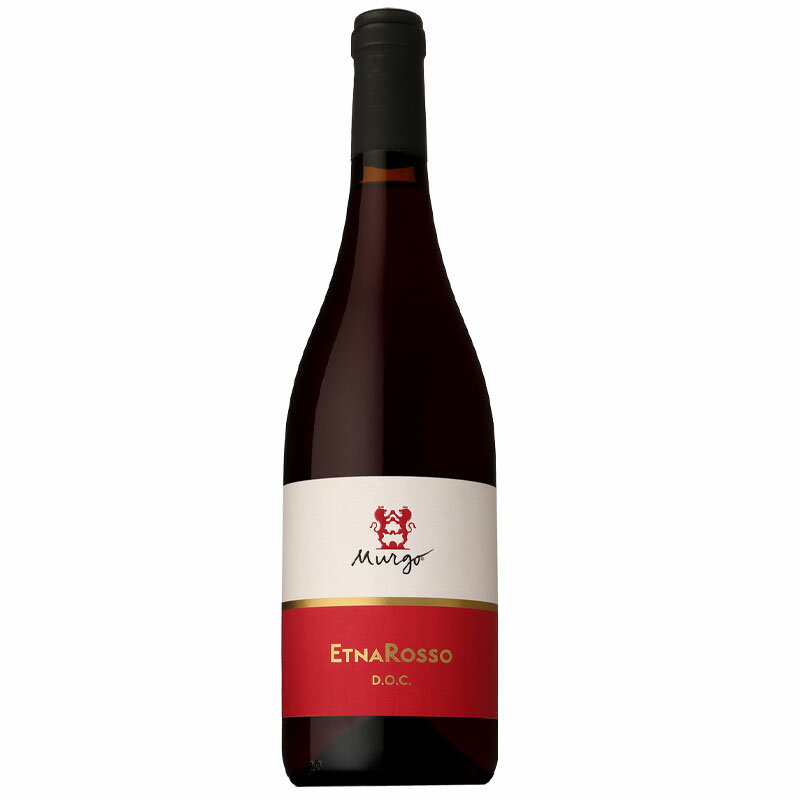 ムルゴはシチリア島で1800年代からワイン造りを行っています。赤いベリー系果実やクローヴなどのスパイス香。シチリアながら涼やかな印象があり、酸もしっかりしたエレガントで果実味のある味わい。 原語名：ETNA ROSSO 原産国名：イタリア 産地名：シチリア 地域名：シチリア アペラシオン名：DOC エトナロッソ 生産者名：ムルゴ 色：赤 容量：750ML ブドウ品種：ネレッロ マスカレーゼ 100% 味わい：ミディアムボディ フルーティー アルコール度数：13.0% 栓の種類：コルク 飲み頃温度：10°C~14°C