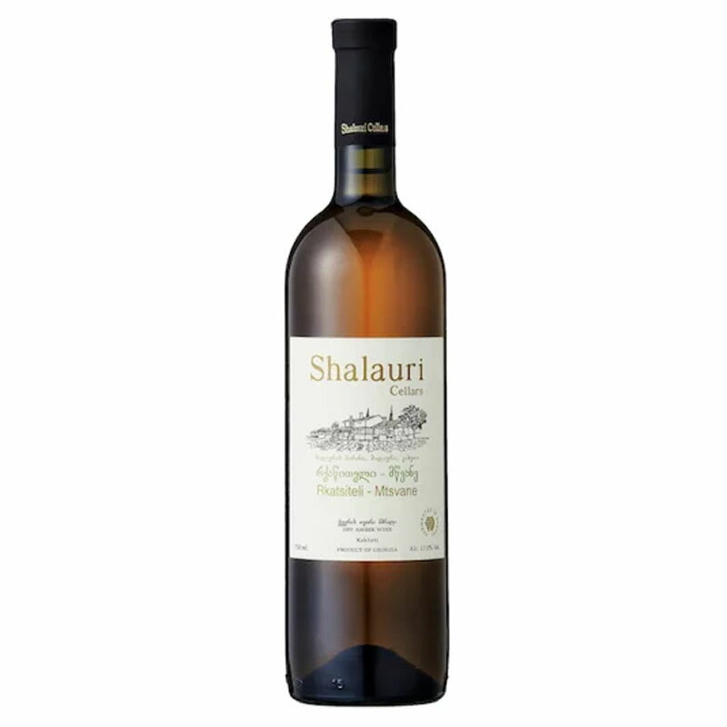 シャラウリ ワインセラーズ ルカツィテリ ムツヴァネ オレンジワイン 750ml 1本 ジョージア 辛口 人気 ..