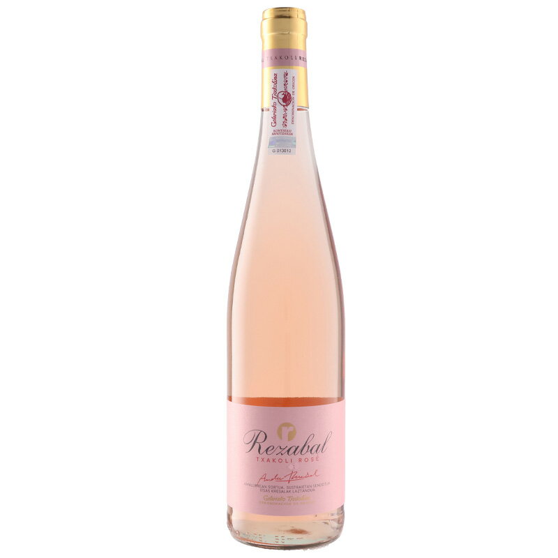 チャコリ レサバル ロゼ　750ml×1本［スペイン バスク ロゼワイン 弱発泡性 辛口 /M］［送料無料］のサムネイル