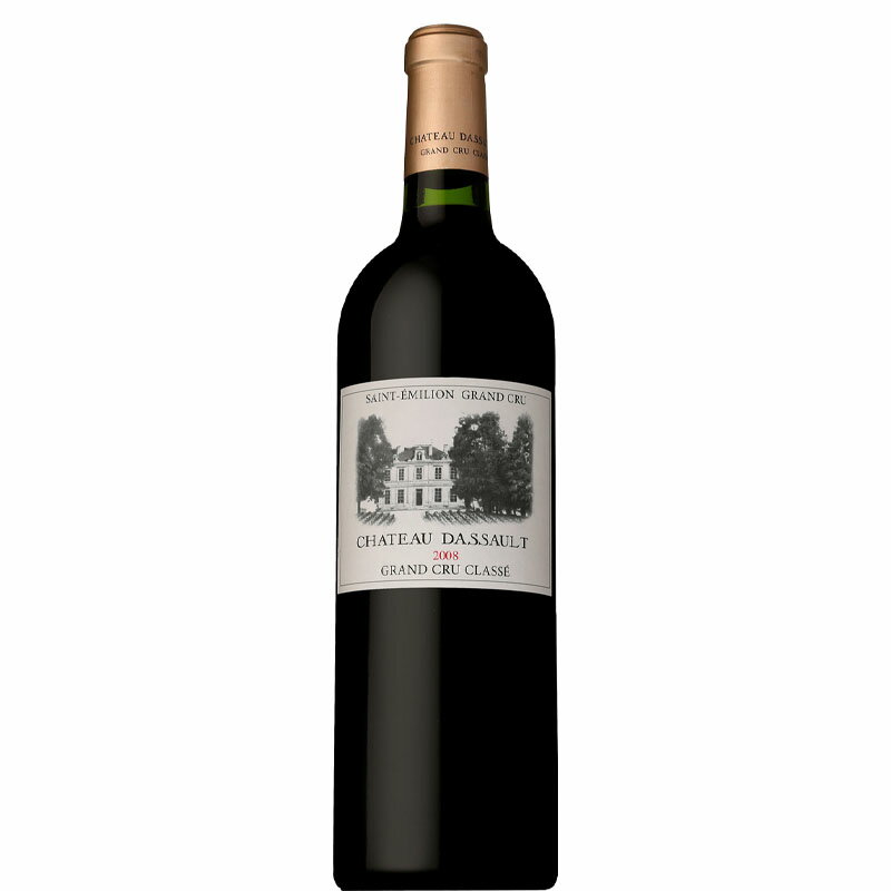 楽天DON online shop 楽天市場店【2025年DONセール】シャトー ダソー 2008 750ml［フランス ボルドー サン・テミリオン グラン クリュ 赤ワイン フルボディ /F］