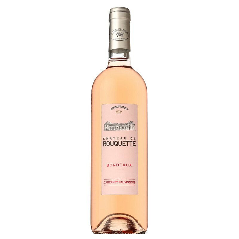 シャトー ド ルーケット ボルドー ロゼ 750ml 1本 カベルネ主体のエレガントなボルドーロゼワインクラ..