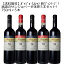 [送料無料][10セット限定]銘酒のサンジョベーゼ体感5本セット!750ml×5本[イタリア トスカーナ サンジョベーゼ フルボディ 赤ワイン ワインセット キャンティクラシッコ 銘酒]