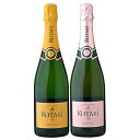 ロータリ ブリュット ロゼ 飲み比べセット!750ml 2本【ワインセット イタリア 白 ロゼ 辛口 泡 スパークリングワイン】