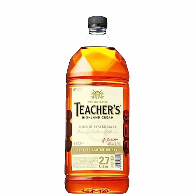 ティーチャーズ ハイランド クリーム 4000 ml ×1本［ ウィスキー スコッチ ウィスキー コストコ ］