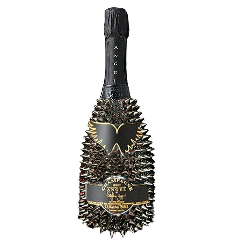 エンジェル シャンパン ヘイロー オレンジ デコレーションボトル 750ml×1本 送料無料【フランス シャンパン 高級 スパークリングワイン セレブ ギフト パーティー SNS映え 存在感 おしゃれ 贈り物】