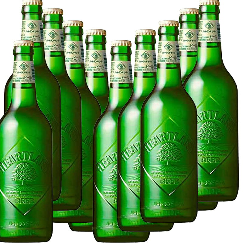 送料無料 キリン ハートランド 500ml 中瓶×10本セット[瓶ビール]のサムネイル