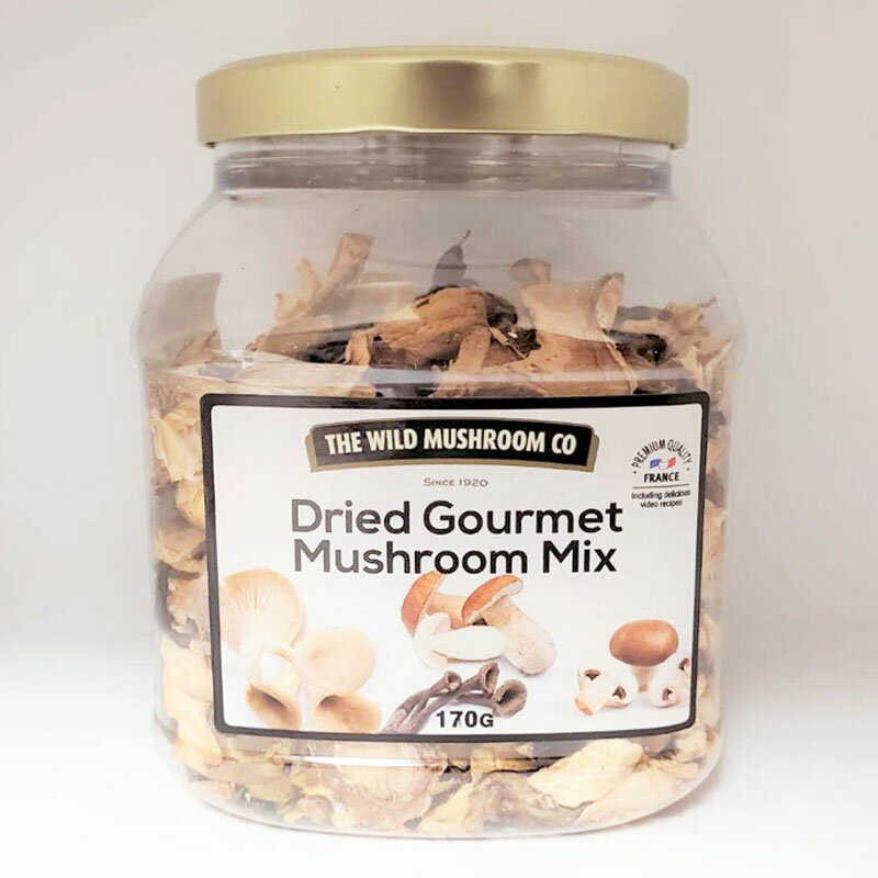 THE WILD MUSHROOM CO 乾燥ミックスきのこ 170g［ フランス コストコ 人気商品 おすすめ 大容量 フランス直輸入 ヒラタケ クロラッパタケ マッシュルーム ポルチーニ 乾燥きのこ ］のサムネイル