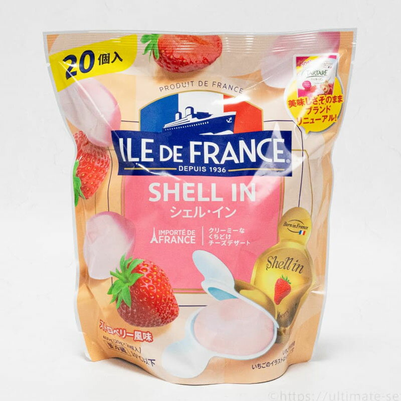 シェルイン ストロベリー風味 400g［ コストコ 人気 おやつ おつまみ チーズ 食後 デザート 20g×20個 ］のサムネイル