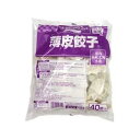 【送料無料】冷凍 味の素 薄皮餃子 (15g×40入)×1袋【業務用 ぎょうざ】