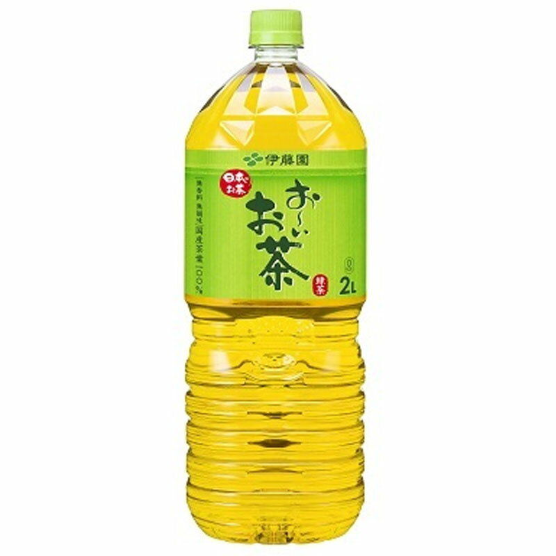 ［送料無料］伊藤園 お〜いお茶 緑茶 2000ml PET (1ケース 6本)［おーいお茶 渋み 濃い本格派 大人気 お茶 歌舞伎 海老蔵 ］