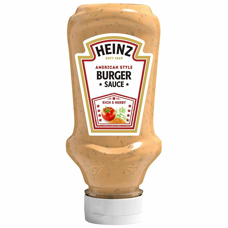 楽天DON online shop 楽天市場店ハインツ アメリカンスタイル バーガーソース 220ml［HEINZ Hz バーガーソース 230g ドレッシング サラダ］